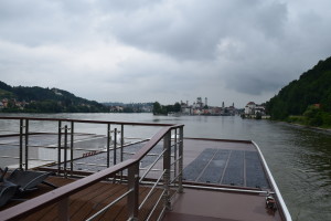 Passau rivers confluence